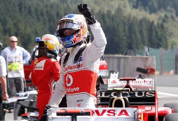 Sledovali jsme ŽIVĚ Velkou cenu Belgie F1 vyhrál Button