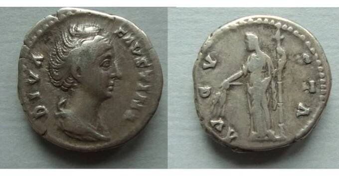 Faustina I - CERES denarius (ME2011)