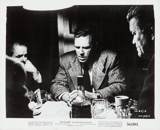 Elisha Cook Jr., Sterling Hayden, Jay C. Flippen - Zabíjení - Fotosky