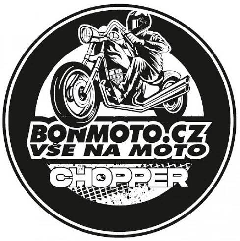 BONMOTO hrnek WOODSTOCK Chopper white/black | BONMOTO