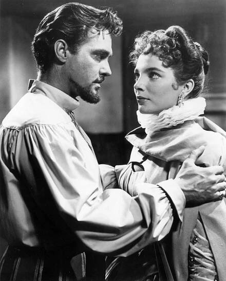 Panenská královna - Z filmu - Richard Todd, Joan Collins