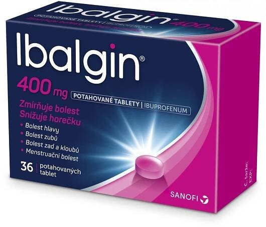 IBALGIN POR 400MG TBL FLM 36