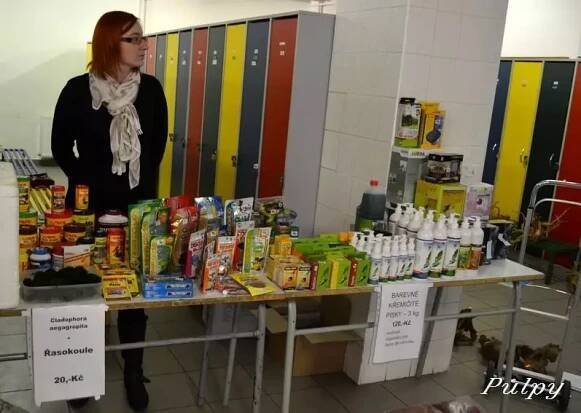 Výstavní a prodejní akvaristická burza v Praze na Pankráci
