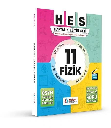 11. Sınıf Fizik Set ( Hes Serisi ) Ordinat Yayınları