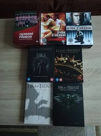 DVD kolekce seriály