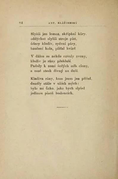 Stránka:Klášterský, Antonín - Pražské motivy (1893).djvu/88 – Wikizdroje