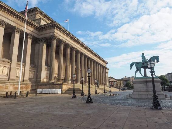 Koncertní síň St. George Hall v Liverpoolu | claudiodivizia/123RF.com