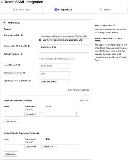 Okta SSO URL