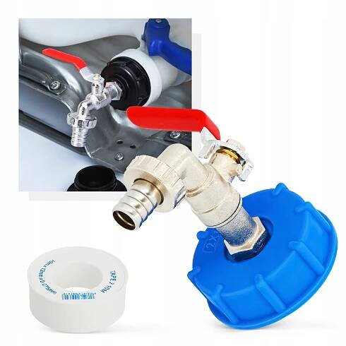 ČERPACÍ VENTIL KOHOUTKU MAUZERA NÁDRŽE 1000l 3/4x1/2 IBC RYCHLOSPOJKA V 2J EAN (GTIN) 5905159966199