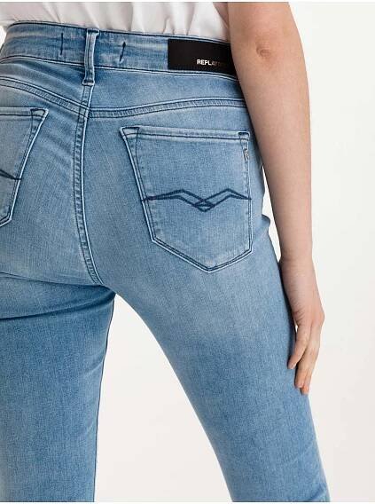 Replay - Modré dámské skinny fit džíny Replay Luzien Jeans | ZOOT.cz