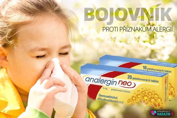 Analergin je přípravek proti alergiím. Je dostupný bez lékařského předpisu. 