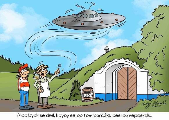Kreslený humor – Mirek Vostrý – ilustrace, karikatury, kreslený humor