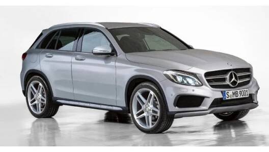 Příčníky Thule WingBar Evo Mercedes-Benz GLC 2015-2023 s integrovanými podélníky