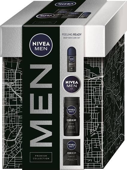 NIVEA MEN Feeling Ready Deep Box 475 ml