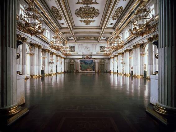 Painting of St. George's Hall at the Winter Palace