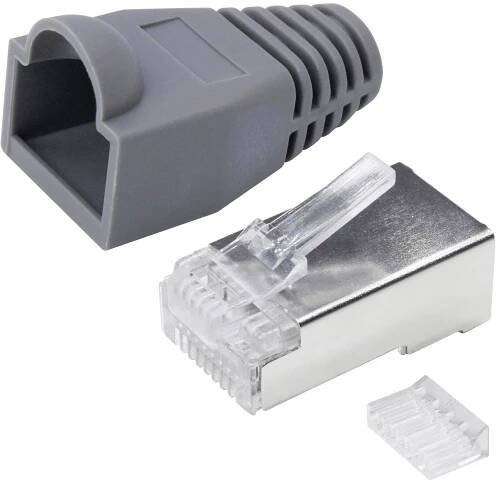 Quadrios, 1906C166, RJ45 konektor, RJ45, CAT 6, piny:8P8C, 25 ks
