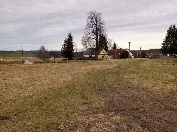 Stavební pozemek pro bydlení 3068 m2 v Olšanech u Dačic, obrázek č. 1