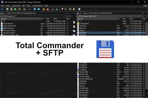Total Commander + SFTP + návod na kopírovanie nastavení TC na nový počítač - Megatron.sk