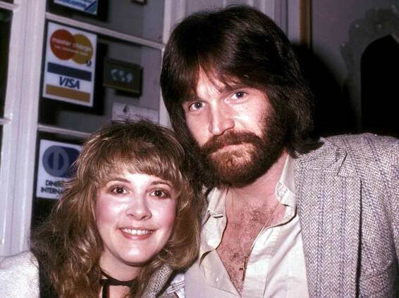 Stevie Nicks of Fleetwood Mac and husband Kim Anderson