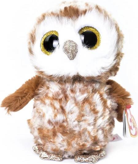 ty 36326 Beanie Boos plyšová figurka - sova Percy, 15 cm