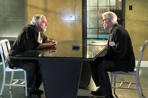Kriminálka Las Vegas - Plamenná píseň - Z filmu - John Ratzenberger, Ted Danson