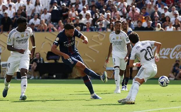 PSG přestřílelo na mistrovství světa klubů Real Madrid 4:0. Ve finále se střetne s anglickou Chelsea
