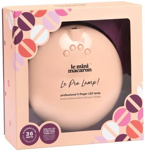 Le Mini Macaron Profesionálna maxi lampa na gél lak manikúru Le pro 1×467 g, lampa na gél lak a manikúru