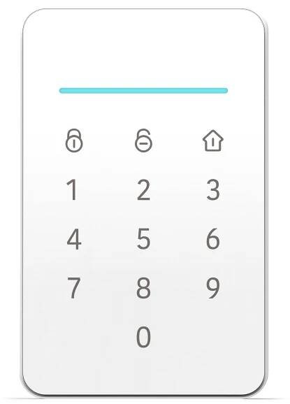 iGET SECURITY M4 - klávesnice
