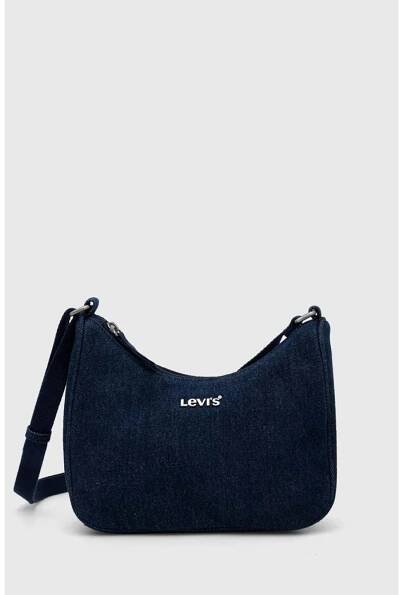 Džínová taška Levi's hladký modrá D7086.0013