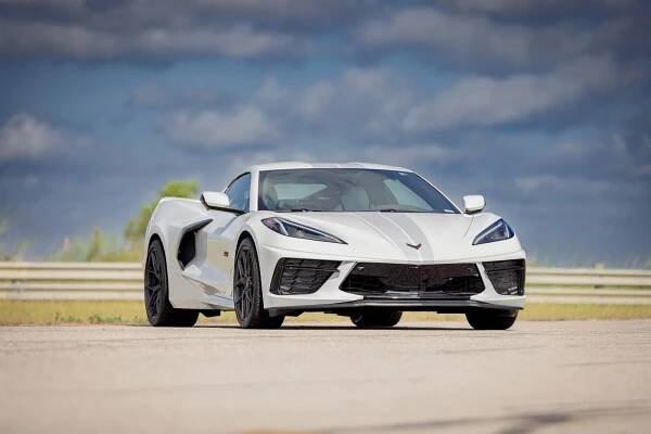 2023 White Pearl Corvette C8 for Sale - Hennessey Performance