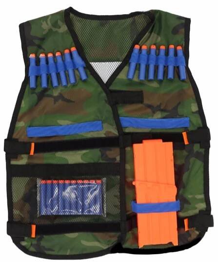 NERF vesta maskáčová - Děti