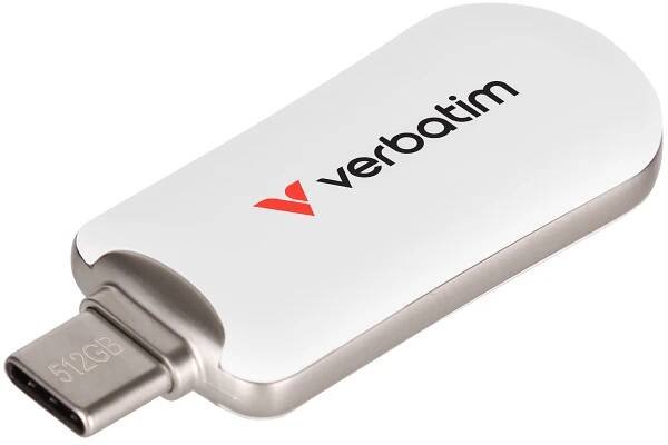 VERBATIM Plectra 512GB, bílá