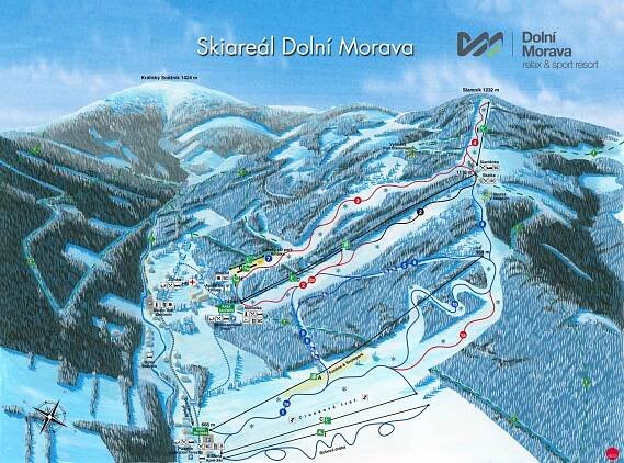 Lyžování Jeseníky – Skiareál Dolní Morava