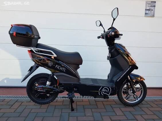 Moped E-Fichtl 20 Ah, 500W, 40km/h, skladem, DPH - Plzeň - Bazar