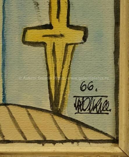 Jaroslav Kafka / Abstraktní figury - detail aukce « Aukce « Aukční Galerie Platýz