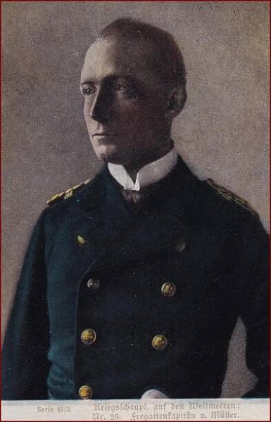 Armáda * Marine - Karl von Müller, důstojník, námořník, válka * A771 - Pohlednice