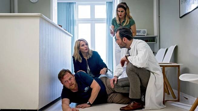 Praxis mit Meerblick - Schwesterherz - Z filmu - Oliver Bröcker, Tanja Wedhorn, Morgane Ferru, Benjamin Grüter