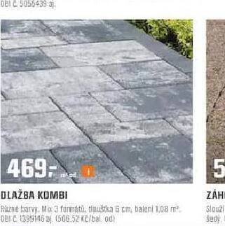 OBI Dlažba kombi nabídka