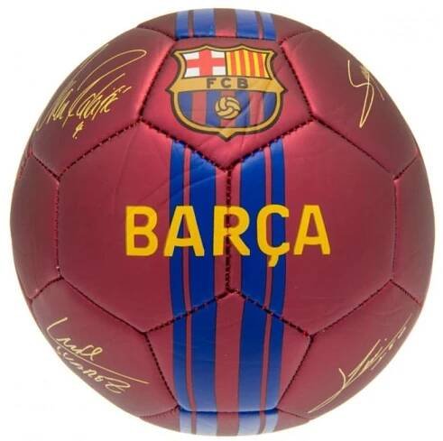 Barcelona FC: Vzor MT Signature - fotbalový míč velikosti 5