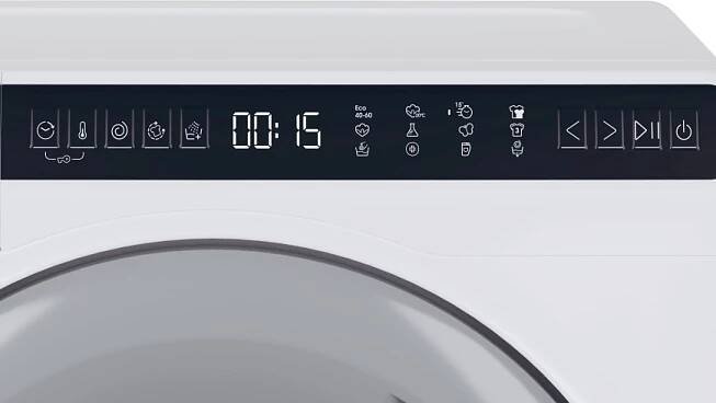 Pračka Candy CW50-BP12307G-S bílá | DATART