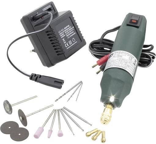 Donau Elektronik 0550 multifunkční nářadí vč. příslušenství, 14dílná, 45 W, 0550V1