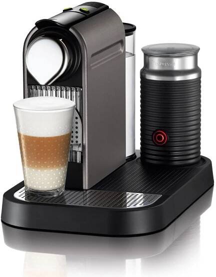 NESPRESSO Krups Citiz&Milk XN730T10, titan