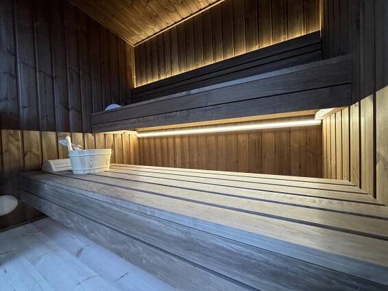 Sauna 5,4 x 2,3 m - Panorama Saunie