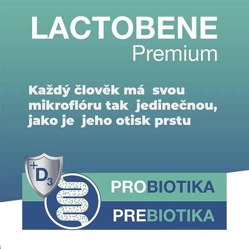 Lactobene Premium probiotika s vitaminem D3 30 kapslí 1+1 ZDARMA