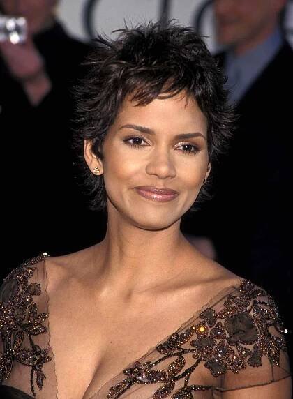 Halle Berry Short Hair