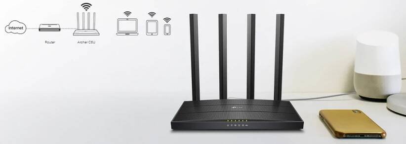 Router TP-Link Archer C6U (Archer C6U) černý - zánovní - 24 měsíců… | DATART