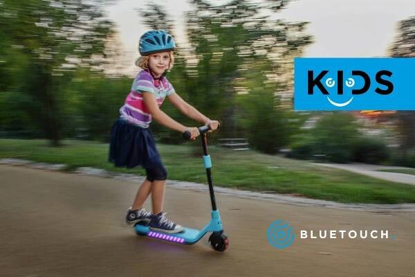 BLUETOUCH Dětská elektrokoloběžka BT KIDS - modrá