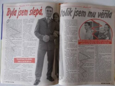 Starší časopis Napsáno životem příběhy Kraus Dušek Vondráčková Moore - Starožitnosti a umění
