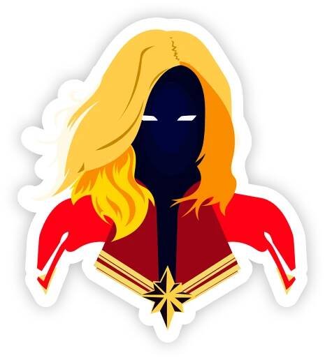 Carol Susan Danvers Sticker