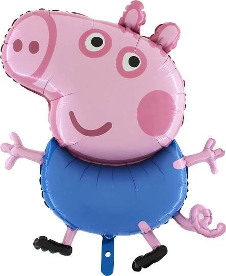 Fóliový BALON GEORGE PEPPA obrovský 90x45cm na helium